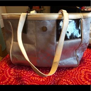 Coach large shoulder bag